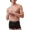 imageCalvin Klein mens Underwear Micro Stretch 3 Pack TrunkBlack  Turbulence  Griffin