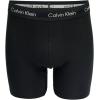 imageCalvin Klein mens Underwear Micro Stretch 3 Pack TrunkBlack B Cool Wtr  Gry Sand  Evn Bl Lgs