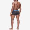imageCalvin Klein mens Underwear Micro Stretch 3 Pack TrunkBlack Bodies W Polaris Blue  Aspen  Dove Wbs