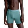 imageCalvin Klein mens Underwear Micro Stretch 3 Pack TrunkBlue Vivid Blue  Arona  Sagebush Green