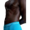 imageCalvin Klein mens Underwear Micro Stretch 3 Pack TrunkBlue Vivid Blue  Arona  Sagebush Green