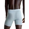 imageCalvin Klein mens Underwear Micro Stretch 3 Pack TrunkBlue Vivid Blue  Arona  Sagebush Green