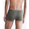imageCalvin Klein mens Underwear Micro Stretch 3 Pack TrunkOlive  Tapioca  Legion Blue