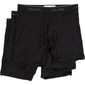 imageCalvin Klein Mens Micro Stretch 3pack Boxer BriefBlack