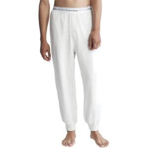 imageCalvin Klein mens Modern Cotton Lounge JoggersSnow Heather