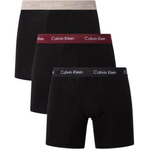 imageCalvin Klein mens Underwear Micro Stretch 3 Pack TrunkB BlackTawny PortPorpoise Wbs
