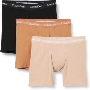 imageCalvin Klein mens Underwear Micro Stretch 3 Pack TrunkBlack Black  Cedar  Sandalwood