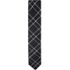 imageCalvin Klein Mens Black Solid and Pattern Neckties  Classic Dress Ties for Work Weddings ampamp Formal wearBlack Plaid