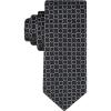 imageCalvin Klein Mens Black Solid and Pattern Neckties  Classic Dress Ties for Work Weddings ampamp Formal wearBlack Medallion