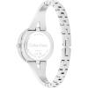 imageCalvin Klein Joyful  Womens 2H Quartz Watch Stainless Steel Case Bangle Bracelet  Water Resistant 3 ATM30 Meters  Adjustable Links for a Custom Fit  30 mmSilver
