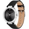 imageCalvin Klein Sensation Womens Quartz Watch  Gift for HerBlack Leather