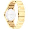 imageCalvin Klein Womens CK Linear Elegance  32mm 2H Quartz Slim Watch  Stainless Steel Bracelet  Premium Fashion Timepiece for All Occasions  Gift for HerGold Plated