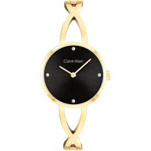 imageCalvin Klein Sculpted Embrace  Womens 2H Quartz Slim Watch  Stainless Steel Bangle  A Modern Stylish Timepiece for Her  28mm