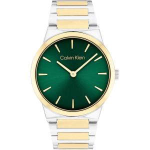 imageCalvin Klein Womens CK Linear Elegance  36mm 2H Quartz Slim Watch  Stainless Steel Bracelet  Premium Fashion Timepiece for All Occasions  Gift for HerGreen