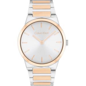 imageCalvin Klein Womens CK Linear Elegance  36mm 2H Quartz Slim Watch  Stainless Steel Bracelet  Premium Fashion Timepiece for All Occasions  Gift for HerRose Gold