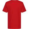 imageCalvin Klein Boys Short Sleeve Logo Crew Neck TShirt Soft Comfortable Relaxed FitCk Racing Red