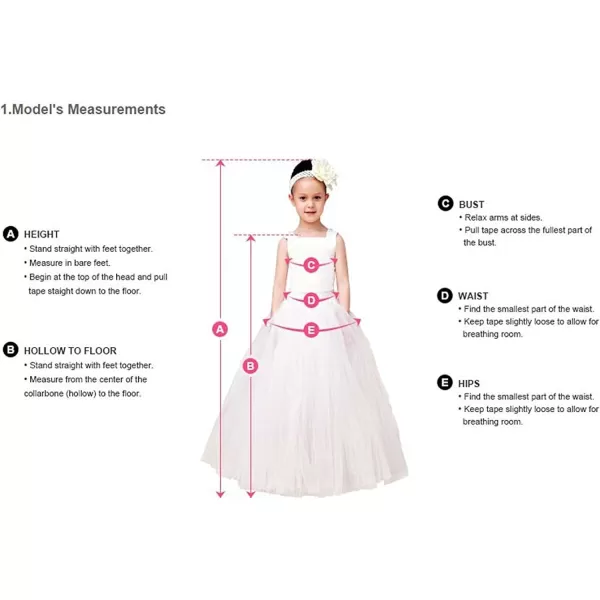 Abaowedding Lovely Flower Girl Dress Lace Long Sleeves Prom GownWhite