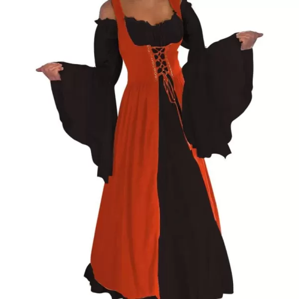 Abaowedding Womenss Medieval Renaissance Costume Cosplay Over DressHalloween