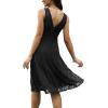 imageAbaowedding Womens Cocktail Dress Floral Lace Short Formal Wedding Bridal Gown