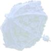imageLace Floral Parasol Umbrella Decoration Wedding Bride Handmade Photography Prop Umbrella White