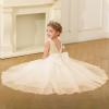 imageFlower Girl Dress for Wedding First Communion Dress Puffy Tulle Kids Pageant Ball GownsChampagne