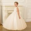 imageFlower Girl Dress for Wedding First Communion Dress Puffy Tulle Kids Pageant Ball GownsChampagne