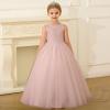 imageFlower Girl Dress for Wedding First Communion Dress Puffy Tulle Kids Pageant Ball GownsPink