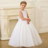 imageFlower Girl Dress for Wedding First Communion Dress Puffy Tulle Kids Pageant Ball GownsWhite