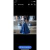 imageChristmas Flower Girl Dress Floor Length Button Draped Tulle Ball Gowns for KidsRoyalblue