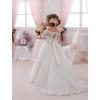image:imageElegant Flower Girl Lace Beading First Communion Dress 212 Years OldAll Ivory