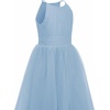 image:imageABaoWedding Halter Tulle Flower Girl Ball Gown Dress Kids FloorLength Formal Dress for WeddingBlue