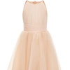 image:imageABaoWedding Halter Tulle Flower Girl Ball Gown Dress Kids FloorLength Formal Dress for WeddingChampagne