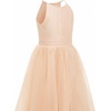 image:imageABaoWedding Halter Tulle Flower Girl Ball Gown Dress Kids FloorLength Formal Dress for WeddingChampagne