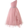image:imageABaoWedding Halter Tulle Flower Girl Ball Gown Dress Kids FloorLength Formal Dress for WeddingPink 02