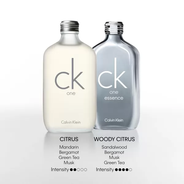 Calvin Klein CK One Eau de Toilette  Citrus Unisex Fragrance  With Notes of Green Tea Bergamot Cardamom Violet ampamp Amber  Luxury Unisex Perfumes  Long Lasting Fragrance67 Fl Oz Pack of 1