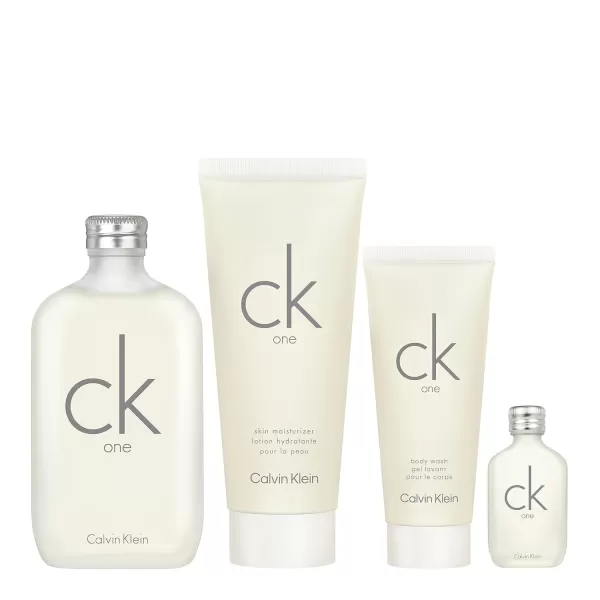 Calvin Klein CK One Eau de Toilette  Citrus Unisex Fragrance  With Notes of Green Tea Bergamot Cardamom Violet ampamp Amber  Luxury Unisex Perfumes  Long Lasting Fragrance05 Fl Oz Pack of 4