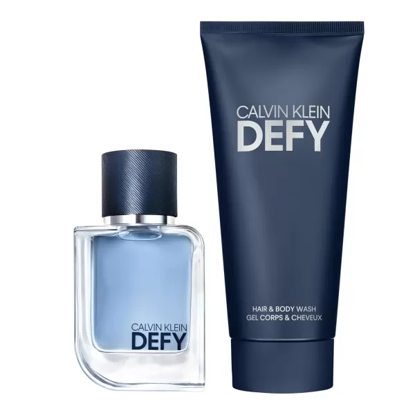 Calvin Klein Defy Eau de Toilette  Woody Mens Cologne  With Notes of Bergamot Oil Lavender Absolute ampamp Vetiver Oil  Luxury Perfumes for Men  Long Lasting Fragrance2 piece set 16 fl oz  33 fl oz