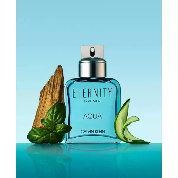 Calvin Klein Eternity Aqua Eau De Toilette  Woody Mens Cologne  With Notes of Cucumber Sage ampamp Sandalwood  Luxury Perfumes for Men  Long Lasting Fragrance67 Fl Oz Pack of 1