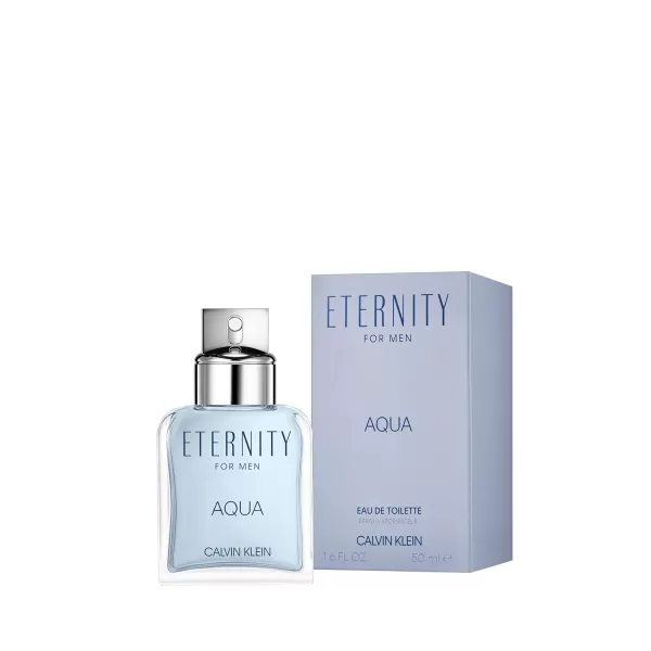 Calvin Klein Eternity Aqua Eau De Toilette  Woody Mens Cologne  With Notes of Cucumber Sage ampamp Sandalwood  Luxury Perfumes for Men  Long Lasting Fragrance16 Fl Oz Pack of 1