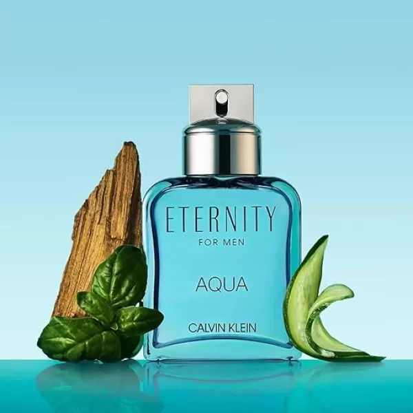 Calvin Klein Eternity Aqua Eau De Toilette  Woody Mens Cologne  With Notes of Cucumber Sage ampamp Sandalwood  Luxury Perfumes for Men  Long Lasting Fragrance33 Fl Oz Pack of 1