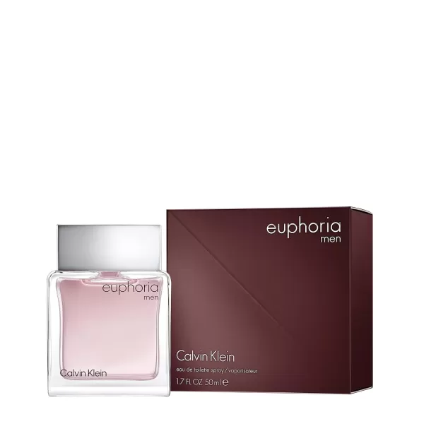 Calvin Klein Euphoria Eau de Toilette  Chypre Mens Cologne  With Notes of Ginger Black Basil Patchouli ampamp Amber  Luxury Perfumes for Men  Long Lasting Fragrance17 Fl Oz Pack of 1