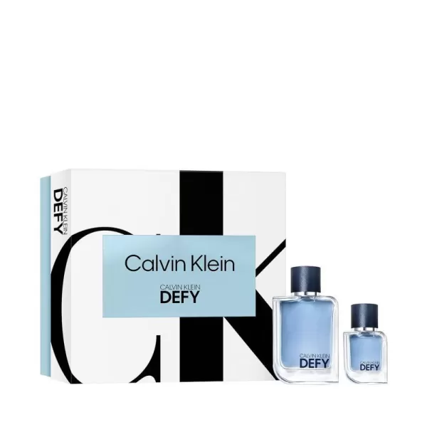 Calvin Klein Defy for Men Eau de Toilette  Notes of freshness and powerful woods220 Fl Oz Pack of 2