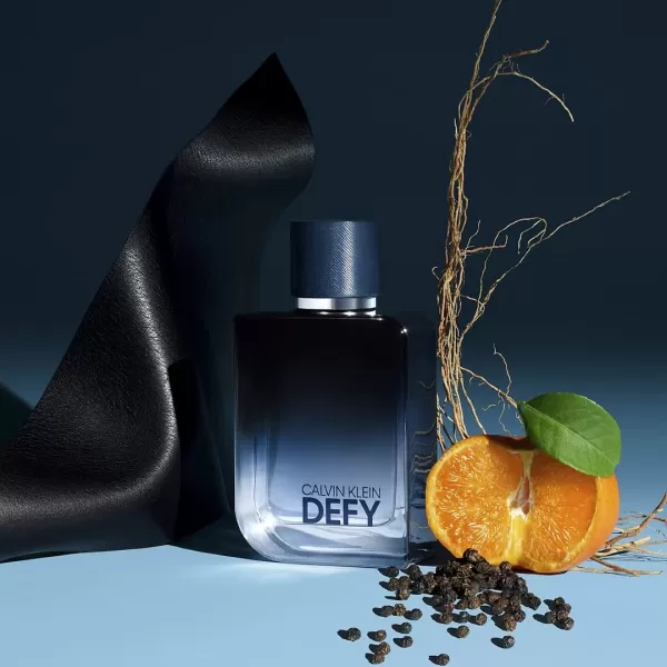 Calvin Klein Defy for Men Eau de Parfum  Notes of fresh wood and leatherEau De Parfum 338 Fl Oz