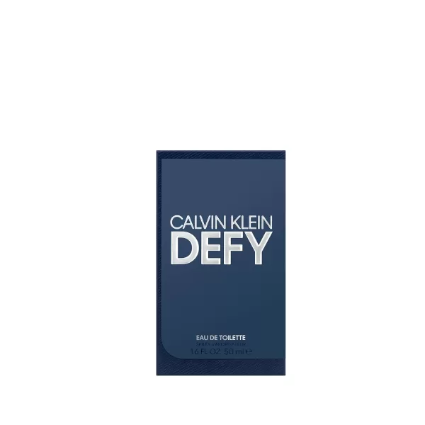 Calvin Klein Defy for Men Eau de Toilette  Notes of freshness and powerful woodsEau De Toilette 17 Fl Oz