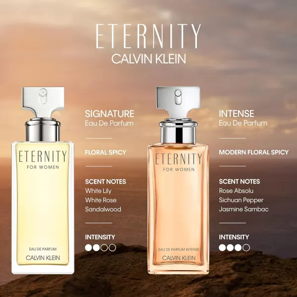 Calvin Klein Eternity for Women Eau De Parfum Intense  Notes of floral bouquets and warm spices16 Fl Oz