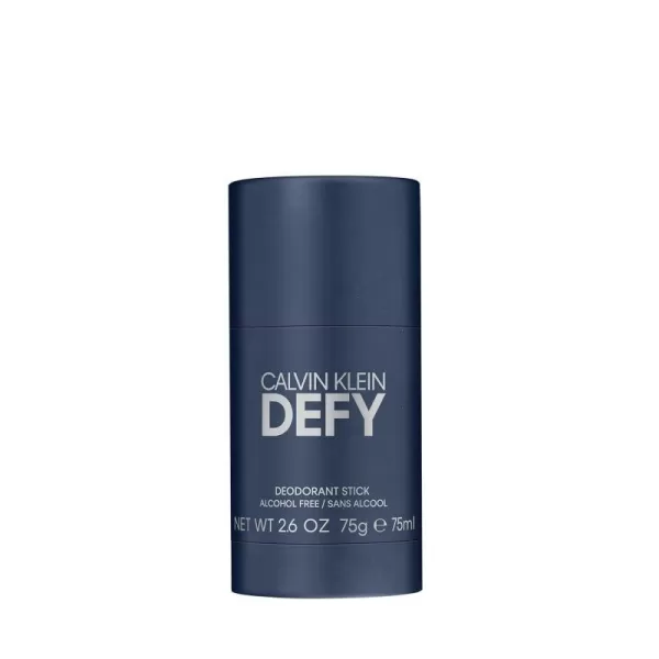 Calvin Klein Defy for Men Eau de Parfum  Notes of fresh wood and leatherDeodorant Stick 26 oz