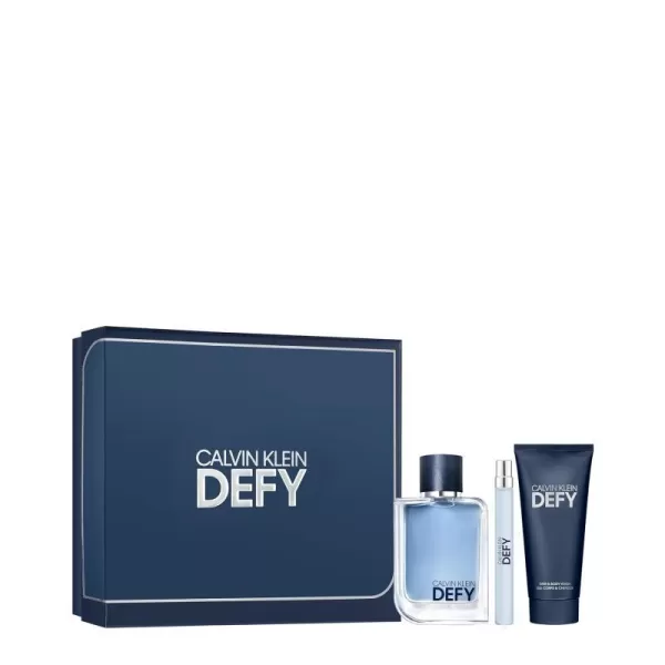 Calvin Klein Defy for Men Eau de Toilette  Notes of freshness and powerful woodsEau De Toilette 034 Fl Oz  34 Fl Oz amp Body Wash 34 Fl Oz Gift Set