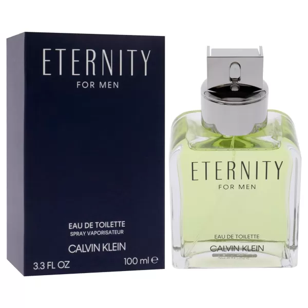 Calvin Klein Eternity for Men Eau De Toilette Cologne  Notes of Bergamot Geranium Sandalwood and Amber33 Fl Oz Pack of 1