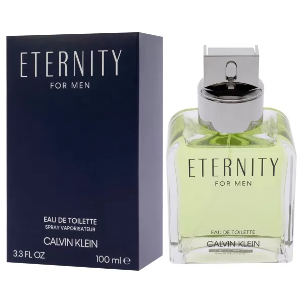 Calvin Klein Eternity for Men Eau De Toilette Cologne  Notes of Bergamot Geranium Sandalwood and Amber33 Fl Oz Pack of 1