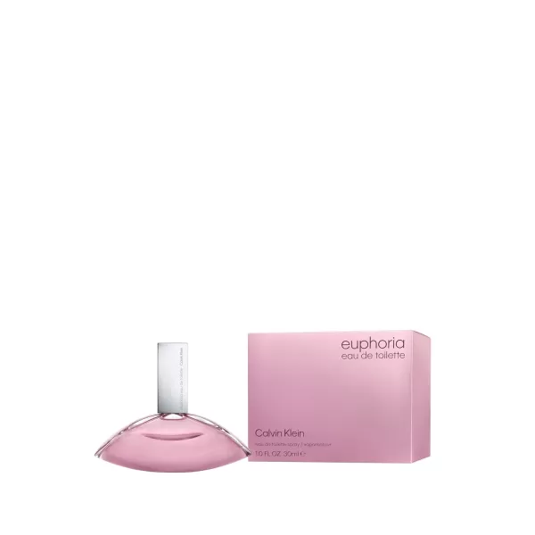 Calvin Klein Euphoria for Women Eau de Toilette  Notes of dewy freshness sparkling mirabelle plum orchid and warm vanilla10 Fl Oz